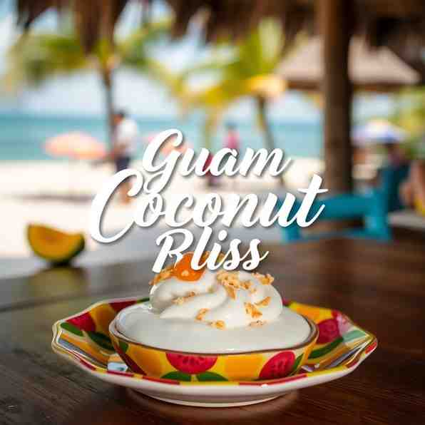 Guam Coconut Bliss - Coconut Milk Dessert Recipe